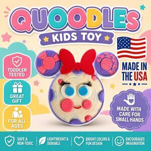 Quoodles Girl Toodles Fan Art Kids Toy Mickey Mouse Clubhouse All Ages USA Made